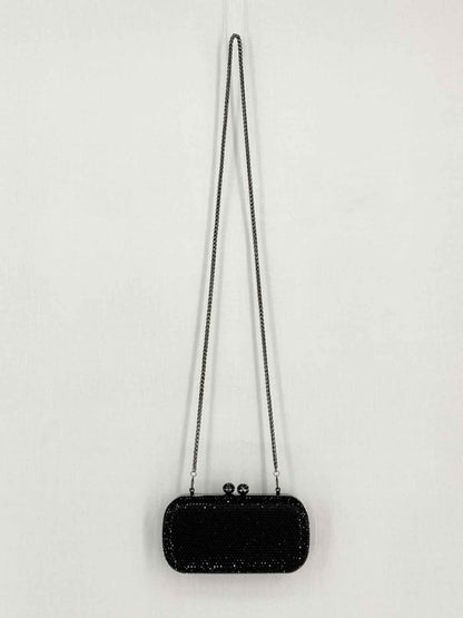 MARINA RINALDI Saetta Black Clutch