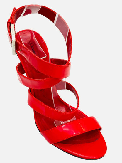CESARE PACIOTTI Red Size EU 38 Heeled Sandals