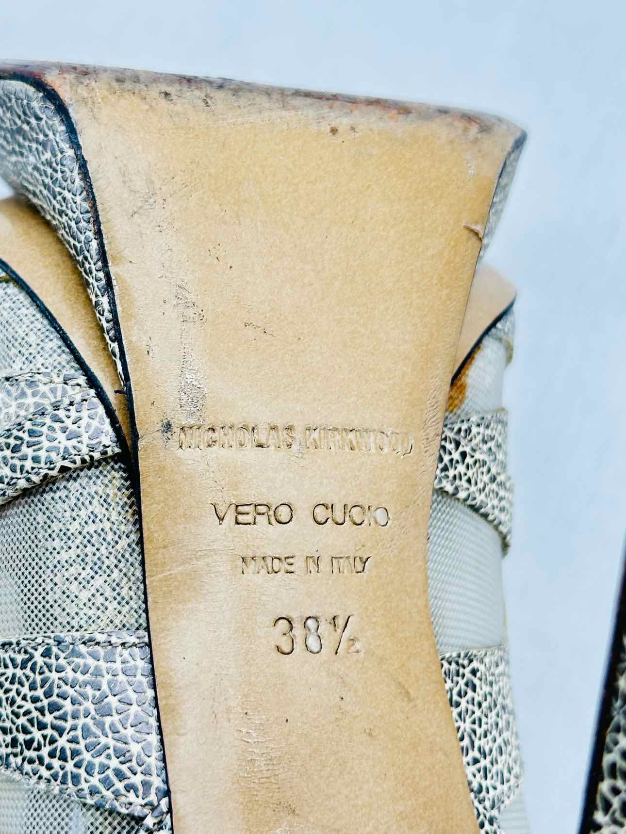 NICHOLAS KIRKWOOD Size EU 38.5 Heeled Sandals