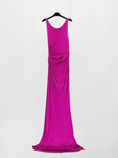 ROBERTO CAVALLI Fuchsia Size Medium Long Dress