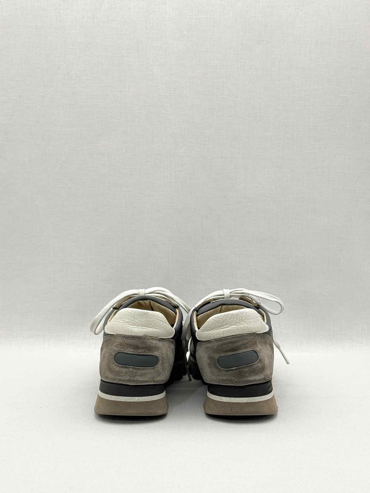 BRUNELLO CUCINELLI Green & Brown Size EU 38 Sneakers
