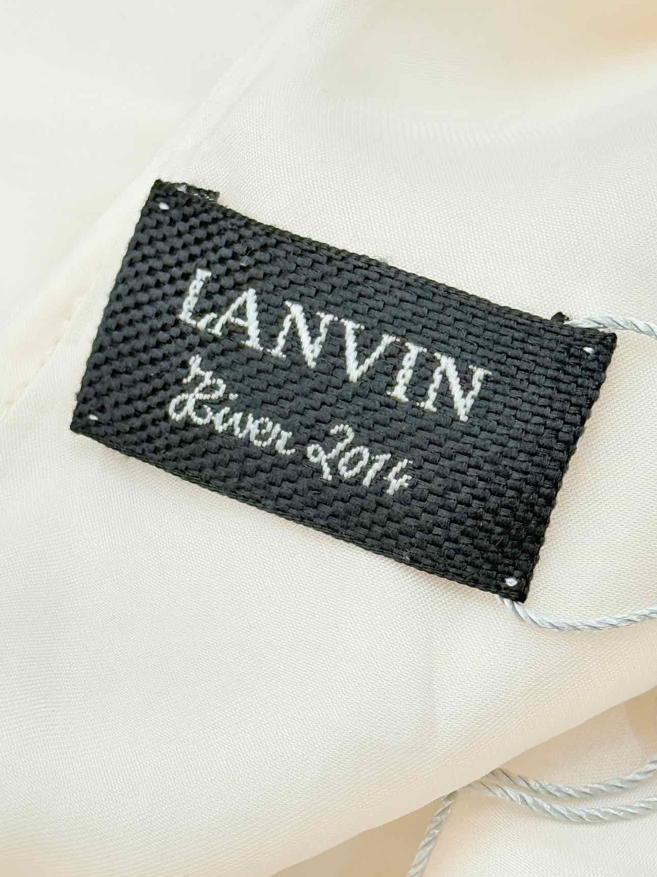 LANVIN Loose Fit Beige & Black Size US 4 Outfit Set