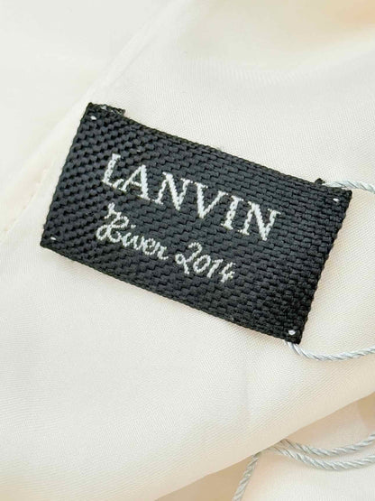 LANVIN Loose Fit Beige & Black Size US 4 Outfit Set