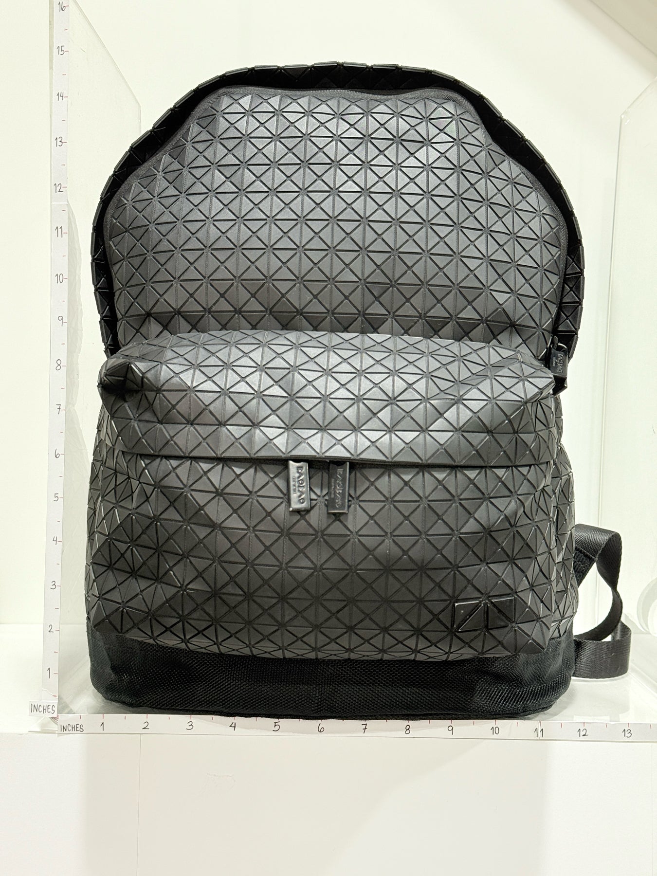 BAO BAO Daypack Reflector Grey Backpack