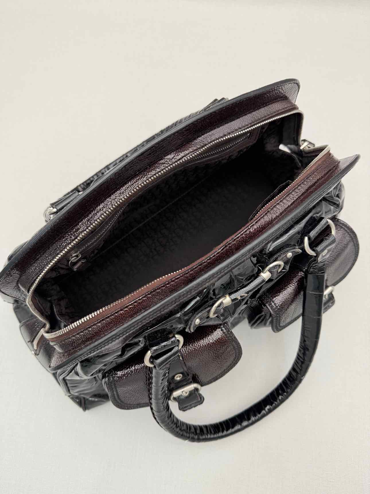 CHRISTIAN DIOR My Dior Duffle Black Top Handle