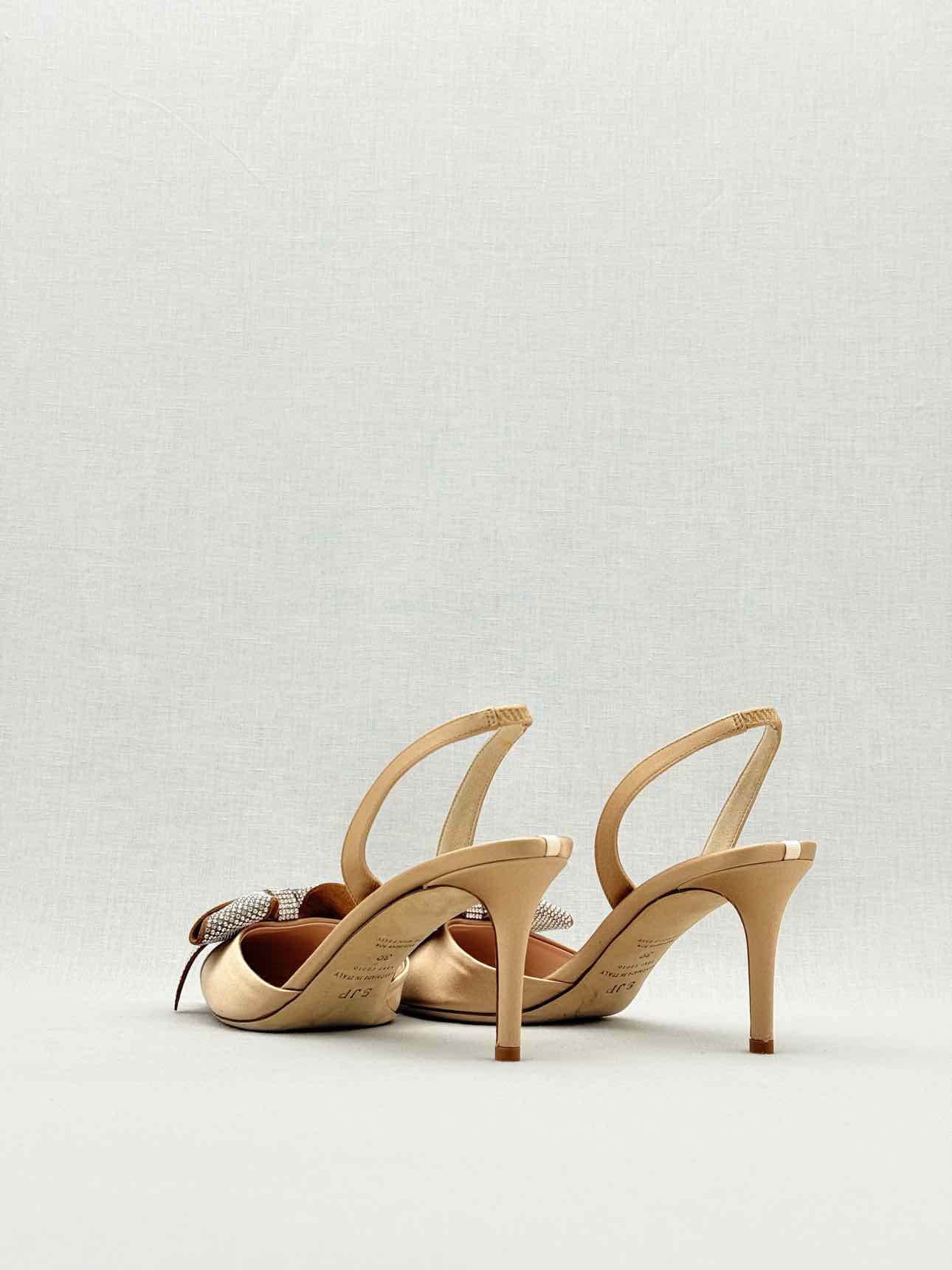 SJP Emmanuel Gold Size EU 39 Slingbacks