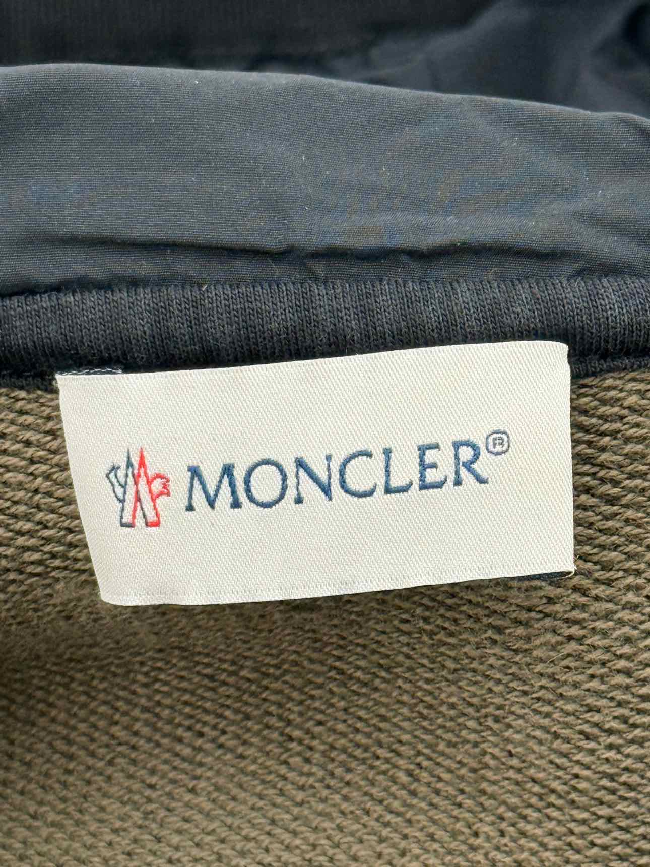 MONCLER Apres-Ski Khaki Size Small Jacket