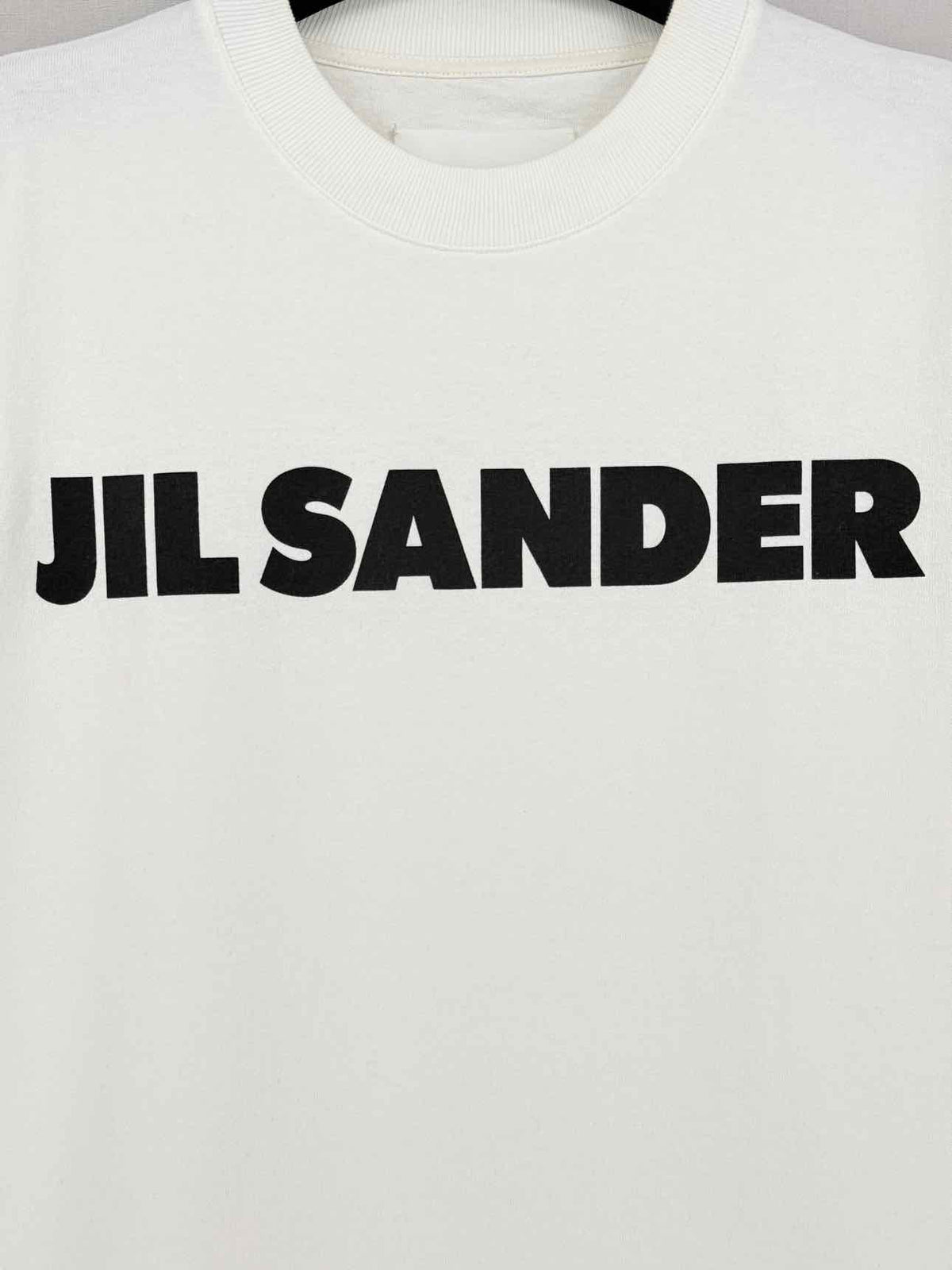 JIL SANDER White Logo Size XSmall T-shirt