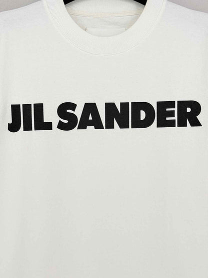 JIL SANDER White Logo Size XSmall T-shirt