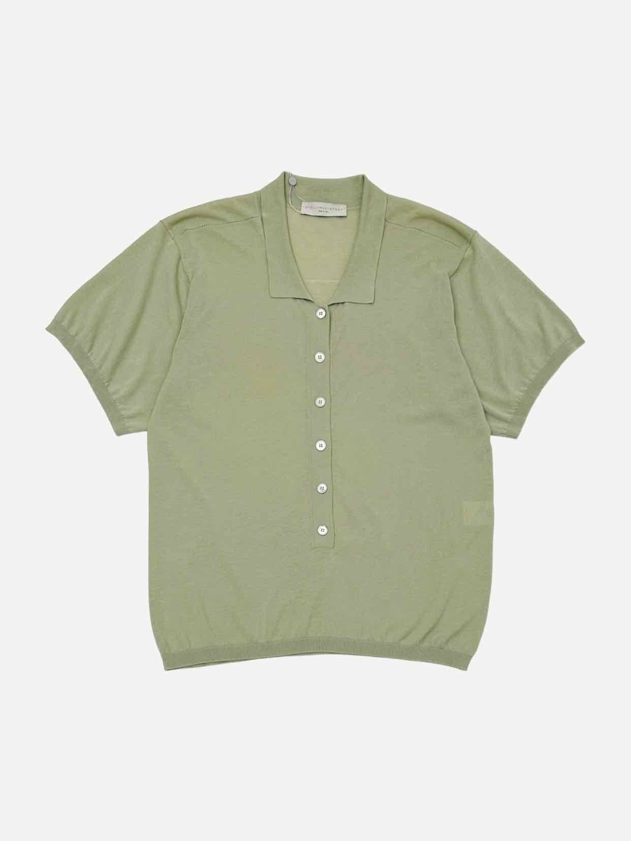 STELLA MCCARTNEY Green Size US 6 Top