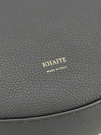 KHAITE Augustina Black Shoulder Bag