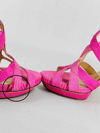 APERLAI Pink Size EU 40.5 Heeled Sandals