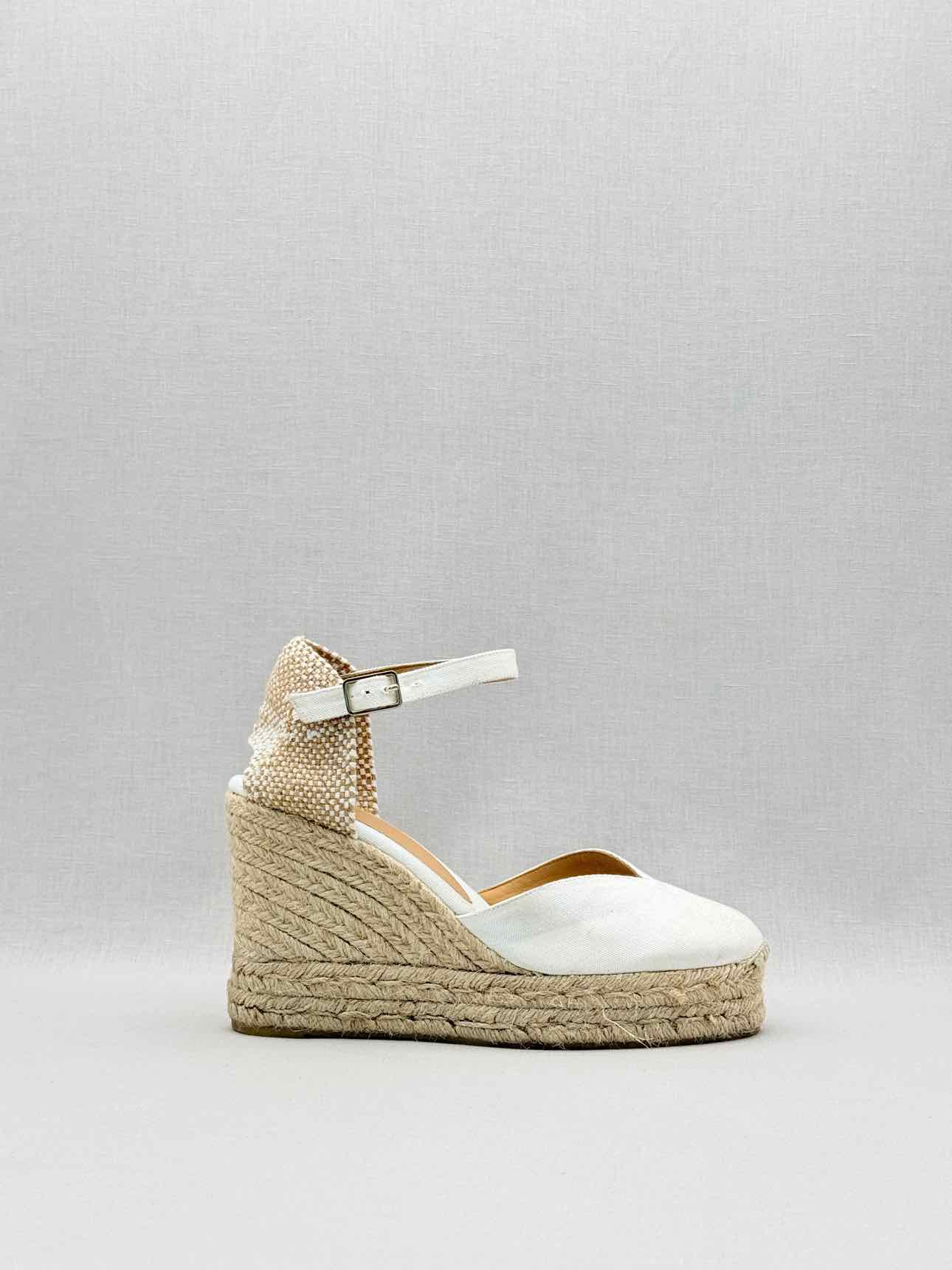 CASTANER Chiarita White Size EU 39 Wedges