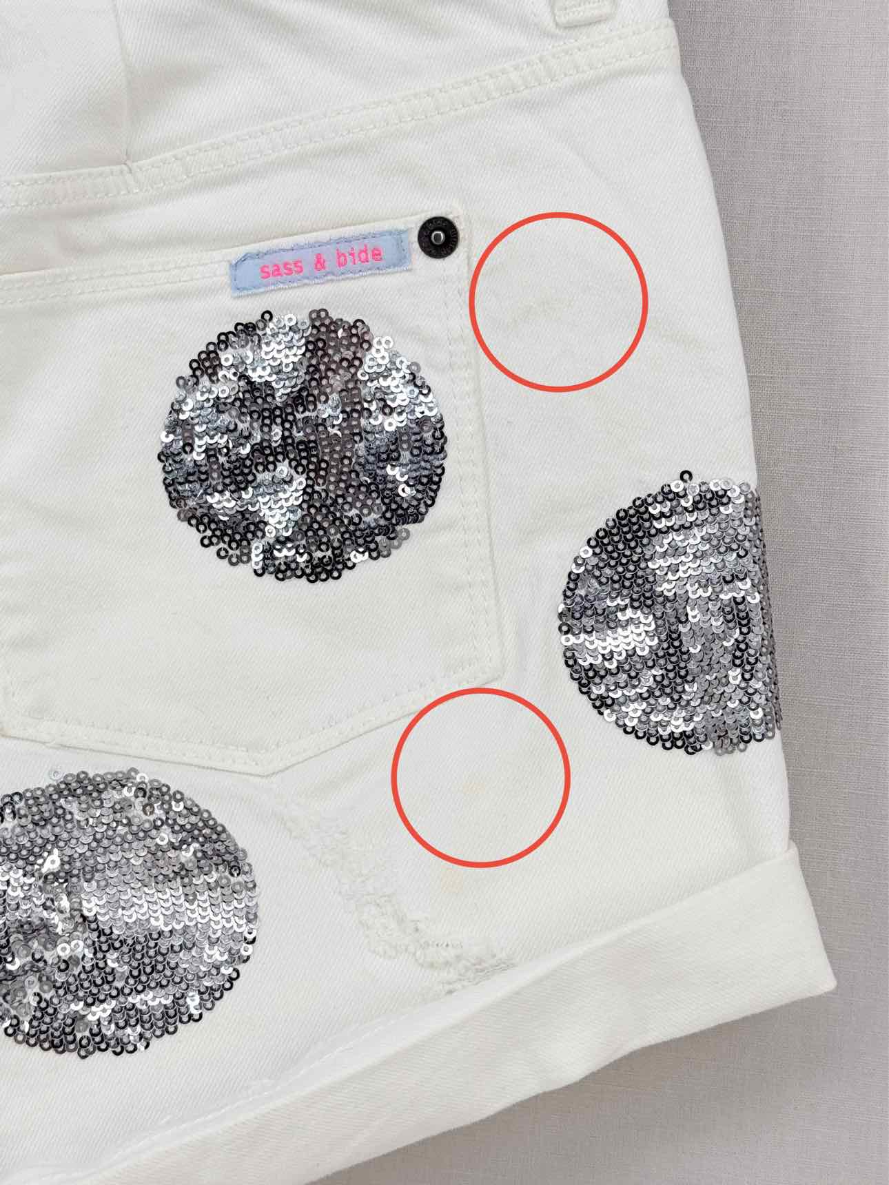 SASS & BIDE Off-white Size 26 Shorts