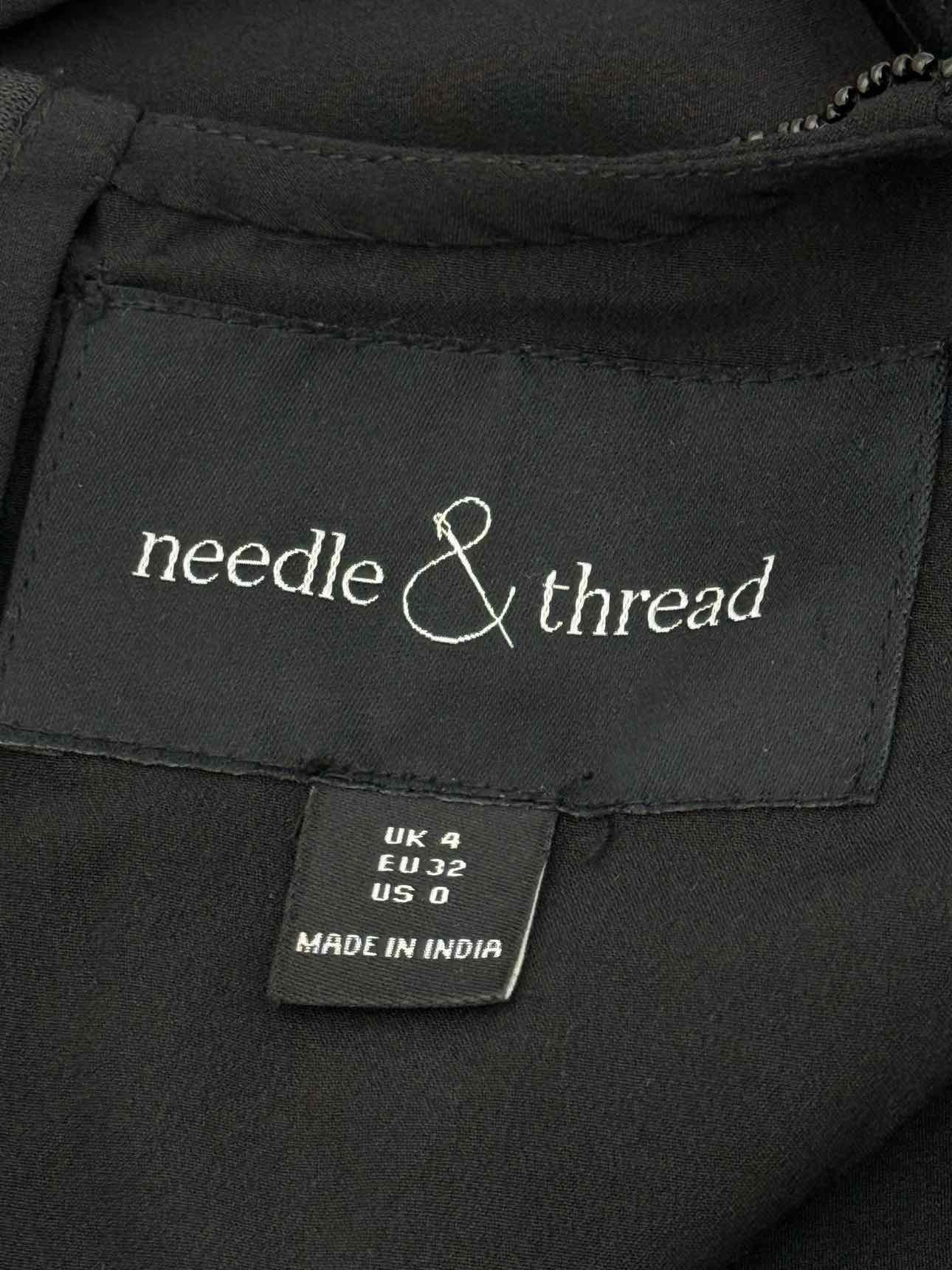 NEEDLE & THREAD Black Size US 0 Outfit Set