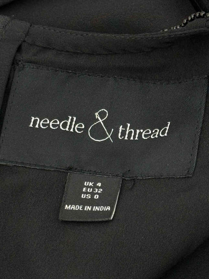 NEEDLE & THREAD Black Size US 0 Outfit Set