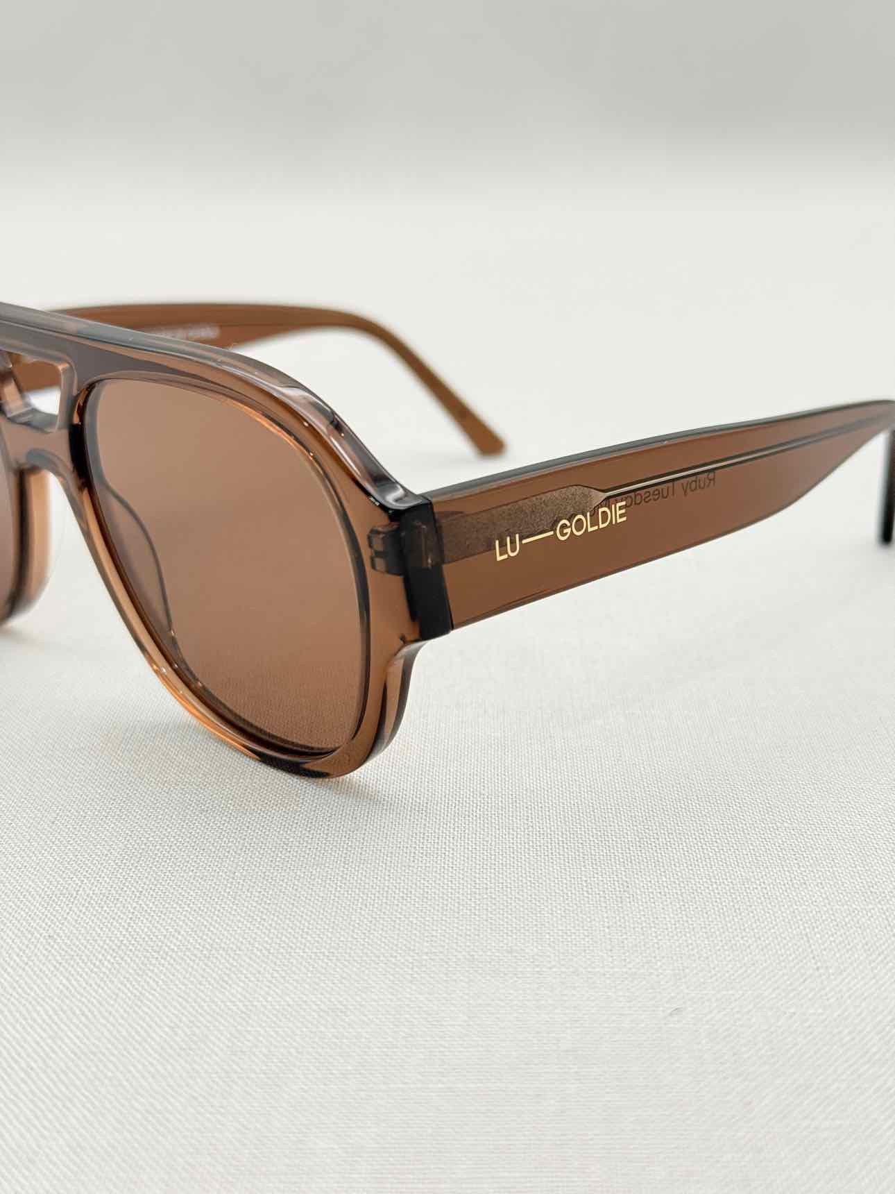 LU GOLDIE Brown Sunglasses