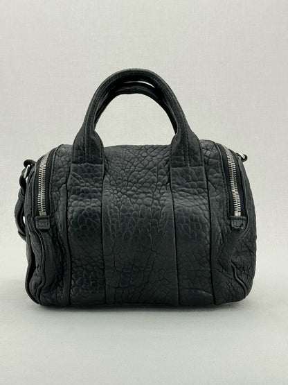 ALEXANDER WANG Rocky Black Top Handle