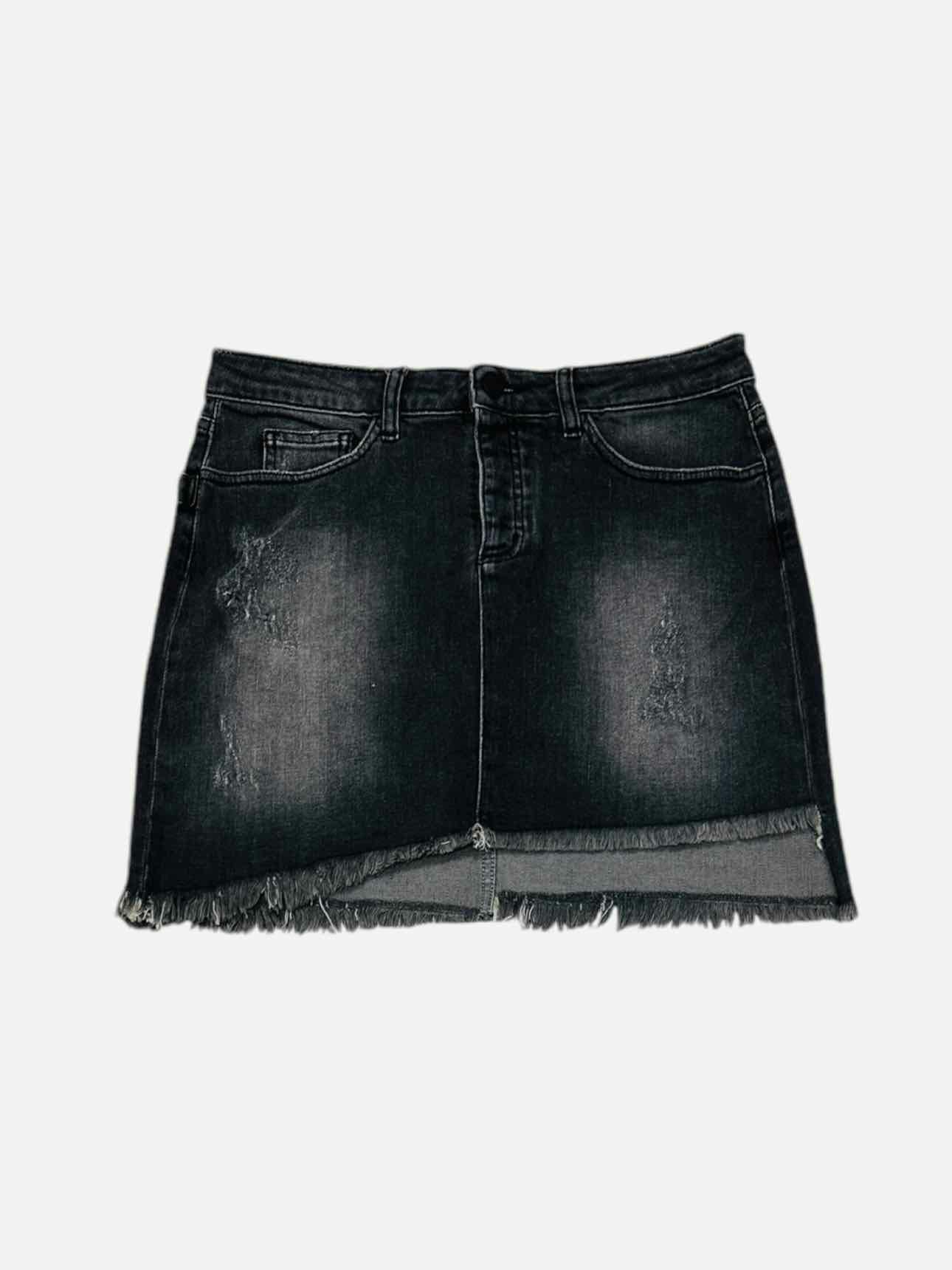 ZADIG & VOLTAIRE Faded Black Size US 4 Mini Skirt