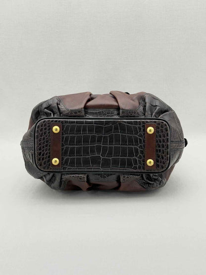 LOUIS VUITTON Limited Edition Brown & Black Top Handle