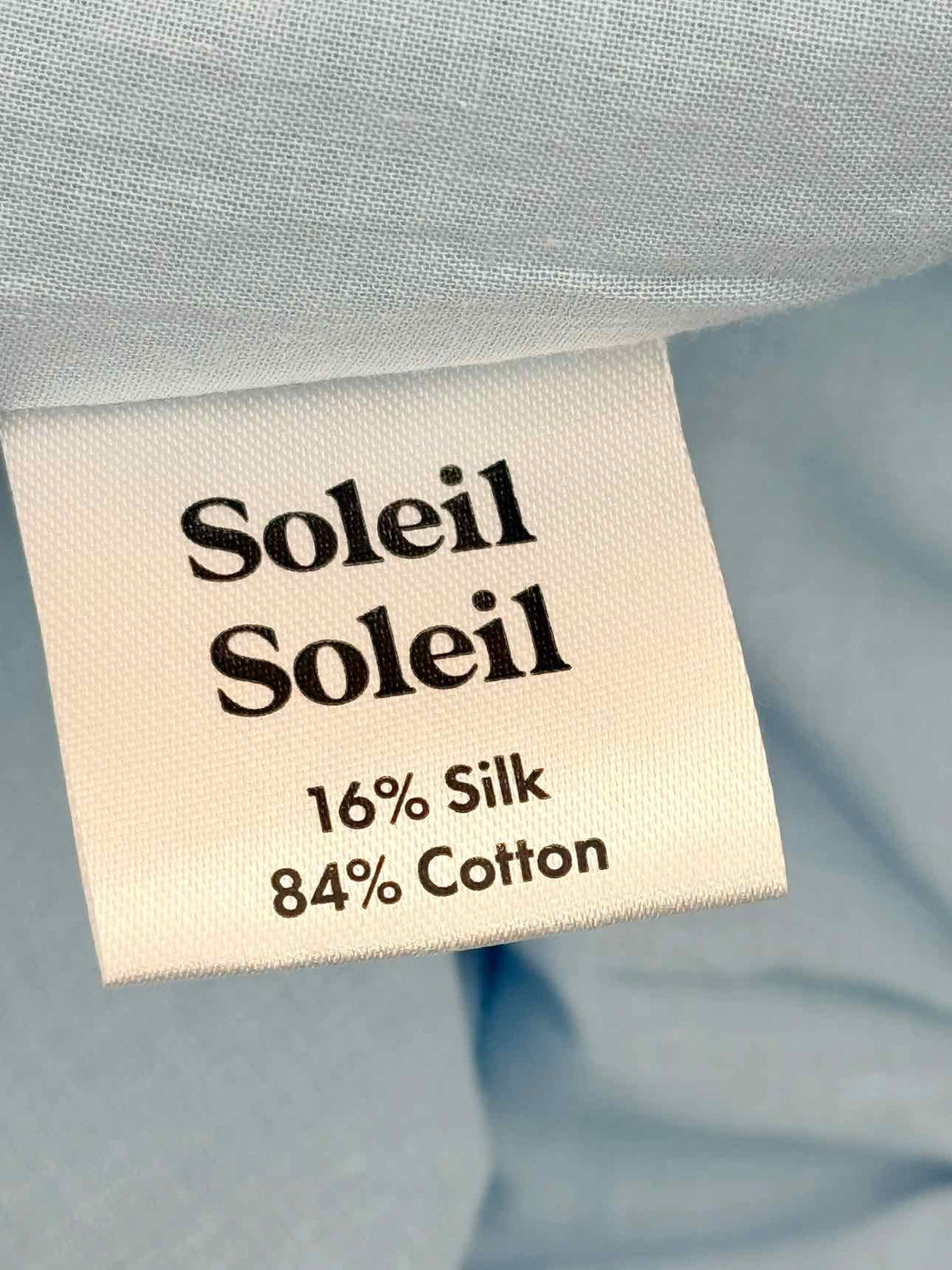 SOLEIL SOLEIL Blue Striped Size US 6/8 Outfit Set