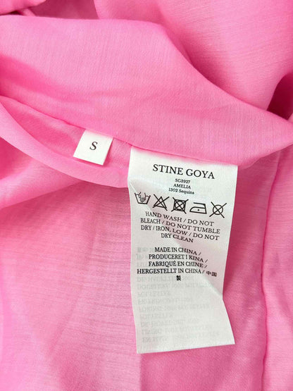 STINE GOYA Amelia Pink Size Small Midi Dress