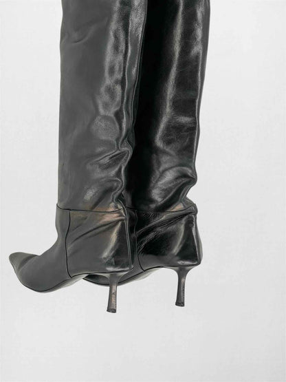 ALEXANDER WANG Voila Black Size EU 41 Knee High Boots