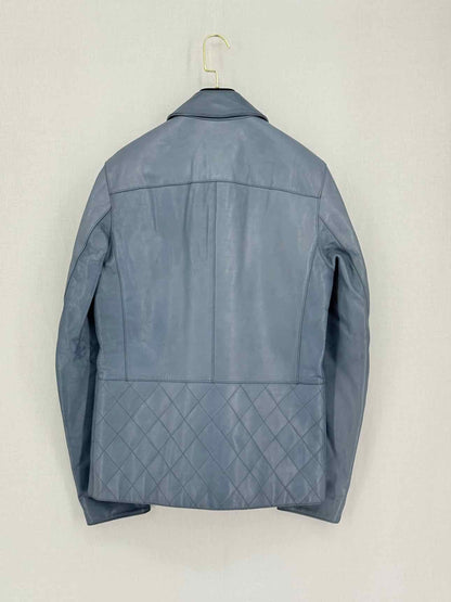 CALVIN KLEIN Zip-up Pale Blue Jacket