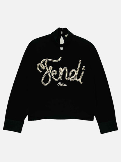 FENDI Black Size US 6 Sweatshirt