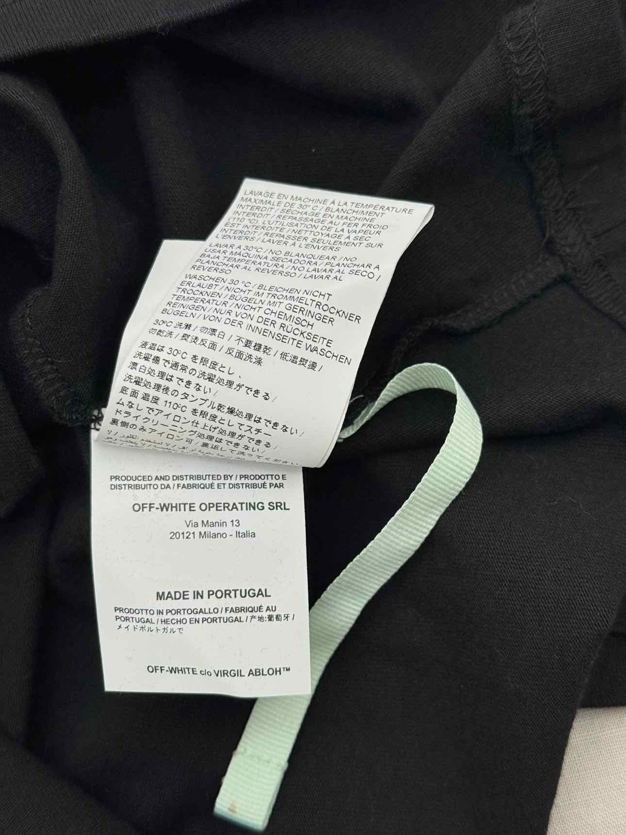OFF-WHITE Black Will you marry me? Size Medium T-shirt