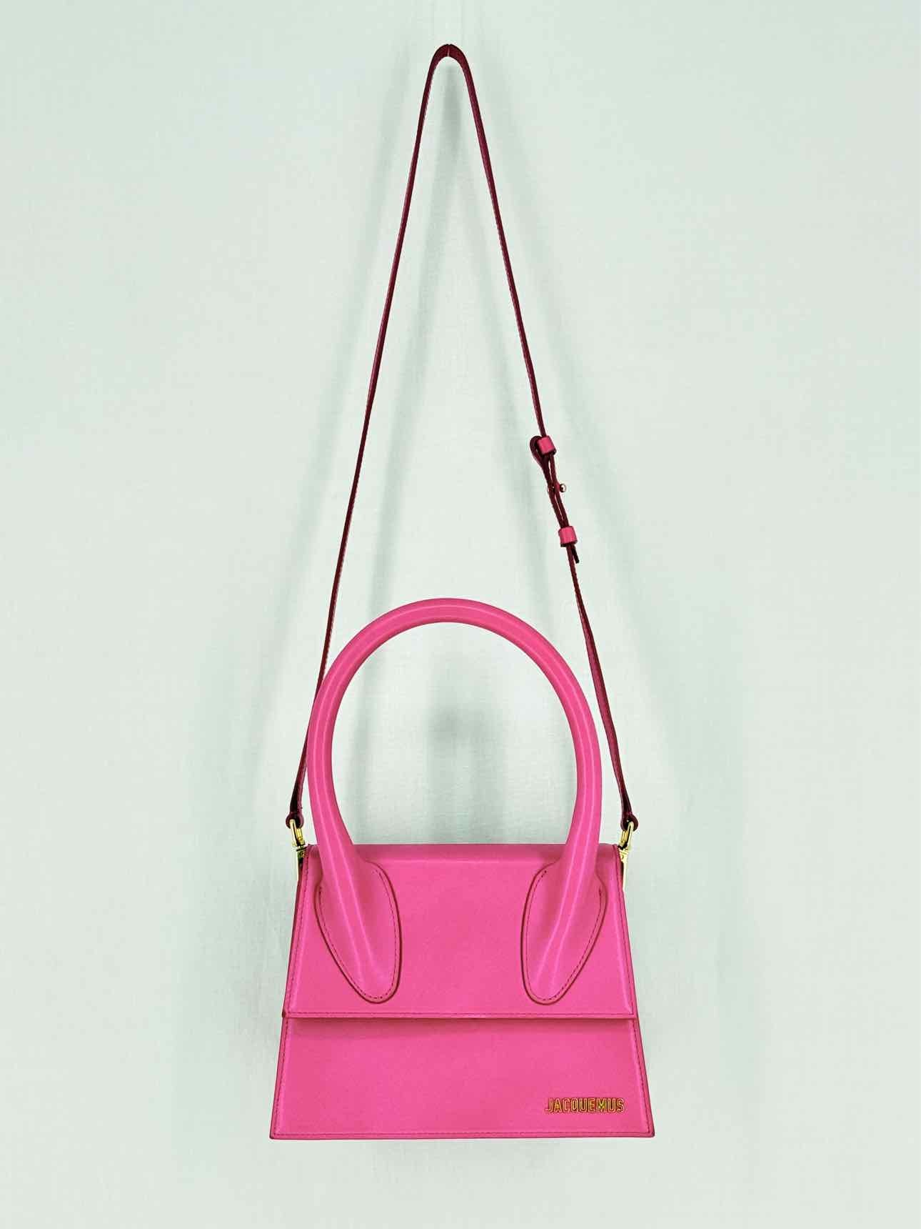 JACQUEMUS Grand Le Chiquito Pink Top Handle