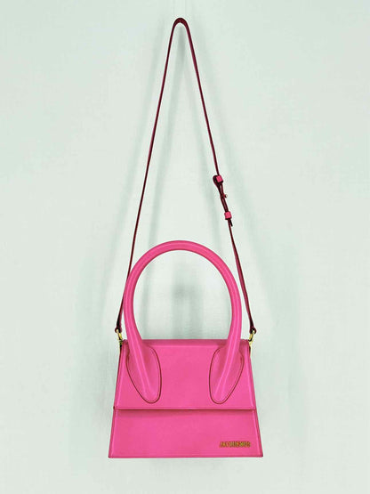 JACQUEMUS Grand Le Chiquito Pink Top Handle