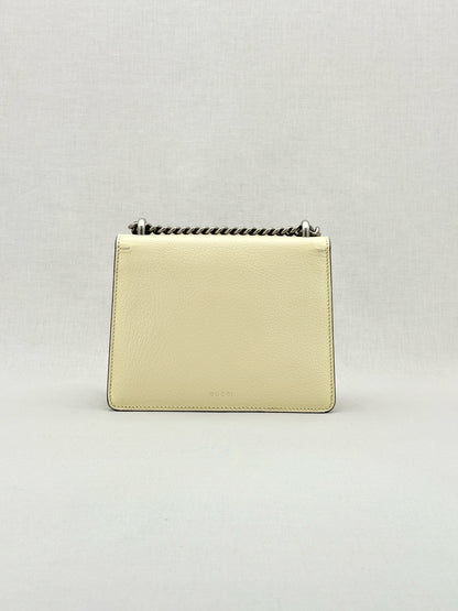 GUCCI Dionysus White Shoulder Bag