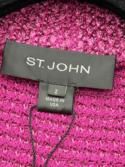 ST. JOHN Fuchsia Size US 2 Jacket
