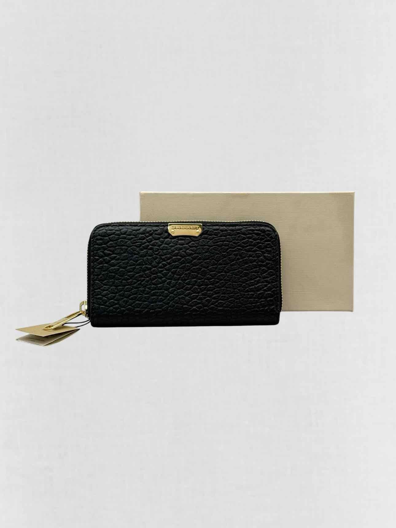 BURBERRY Black Continental Wallet