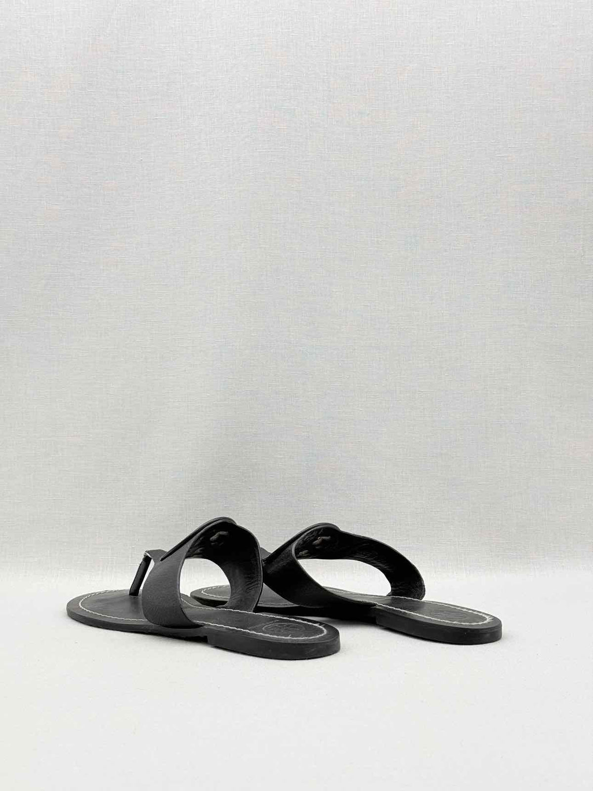 TORY BURCH Louisa Black Size EU 37.5 Sandals