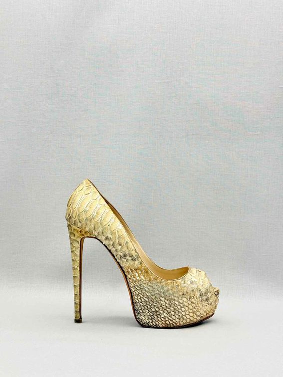 ALEXANDER BIRMAN Open Toe Beige Size EU 37.5 Pumps