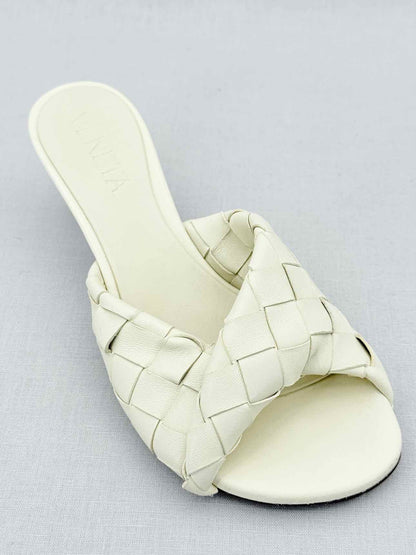 BOTTEGA VENETA Blink Cream Size EU 36 Mules