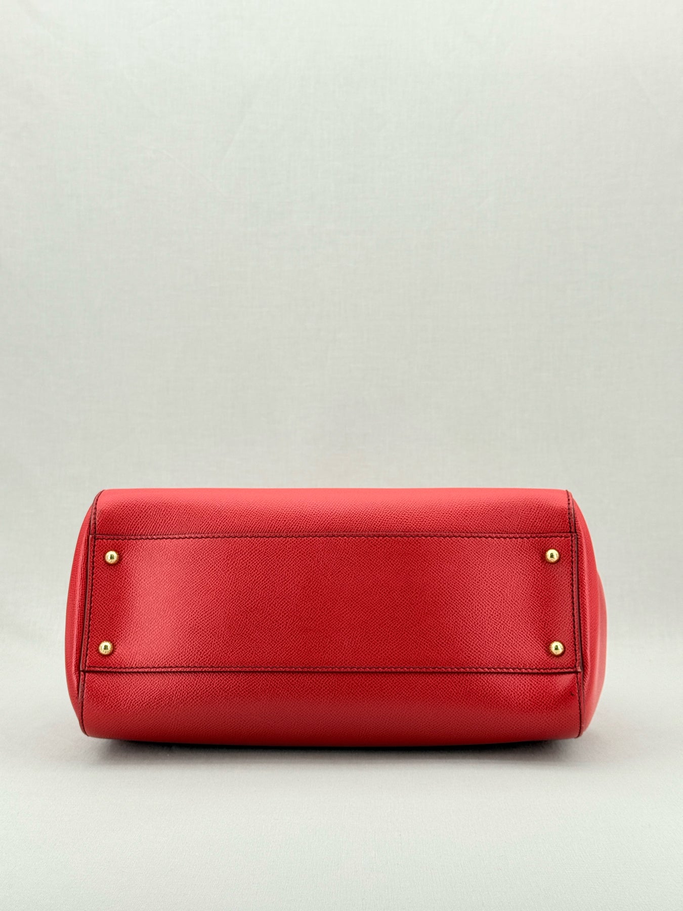 DOLCE & GABBANA Miss Sicily Red Top Handle