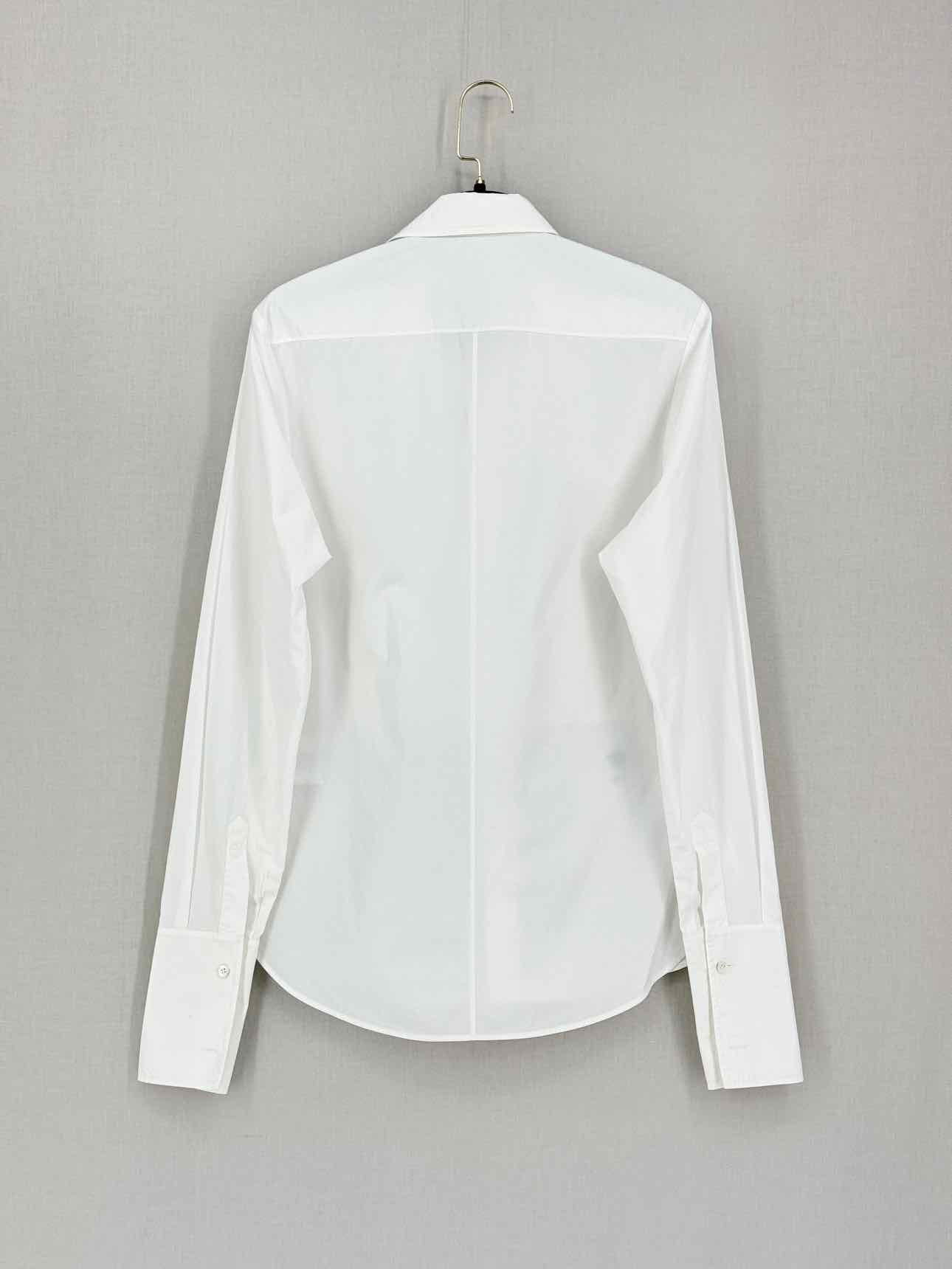 CHRISTIAN DIOR Tuxedo White Size US 4 Shirt