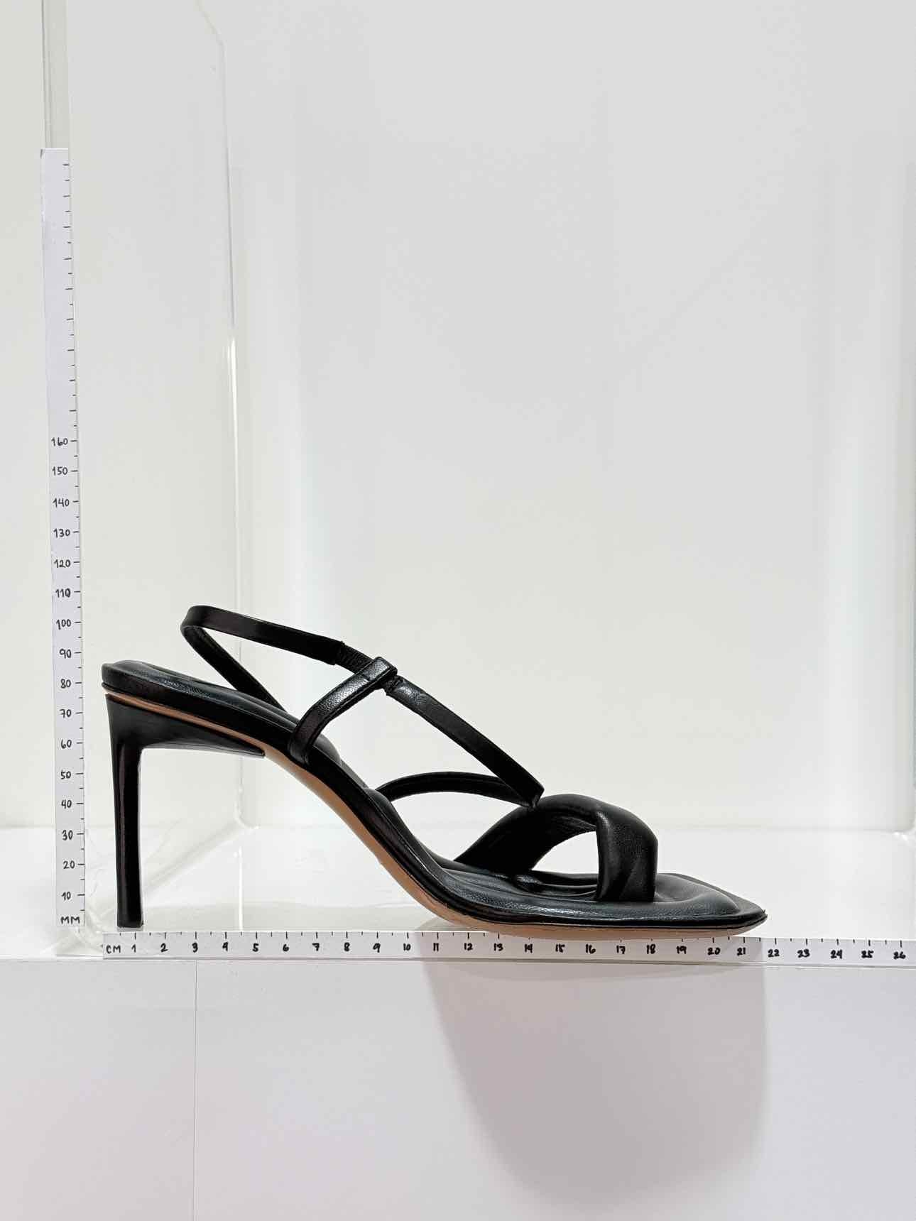 JACQUEMUS Les Limone Black Size EU 36 Heeled Sandals
