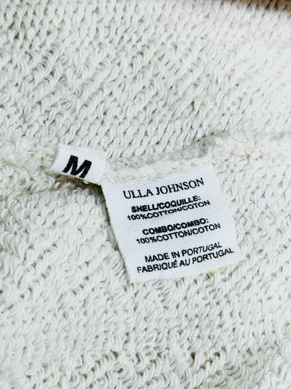 ULLA JOHNSON Philo Cream Size Medium Top & Pants Outfit