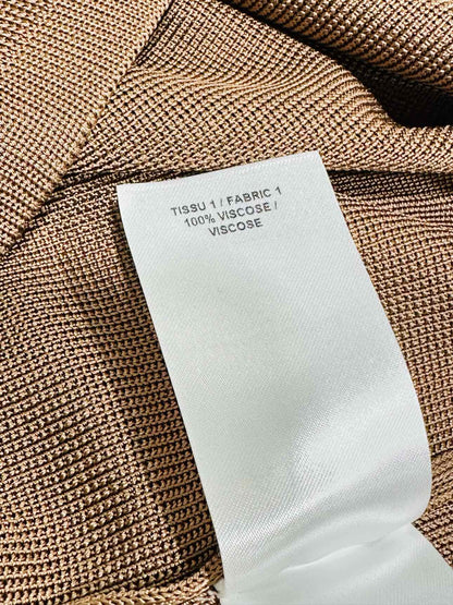 ALAIA Knitted Beige Size Small 2 PC Top