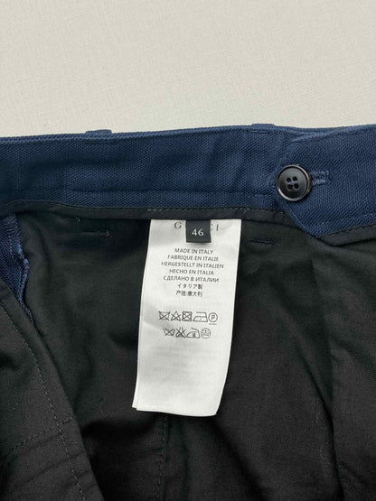 GUCCI Chino Navy Blue Size 46 Pants
