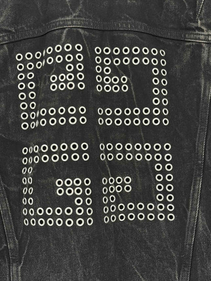 GIVENCHY Black Washed Size US 8 Jacket