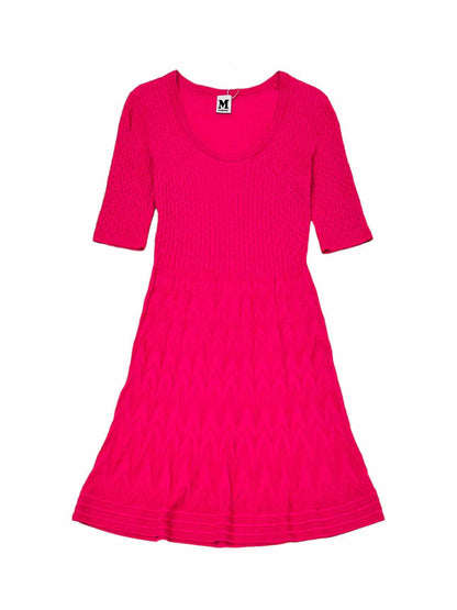 M MISSONI A-Line Pink Knee Length Dress