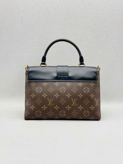 LOUIS VUITTON One Handle Brown & Black Top Handle