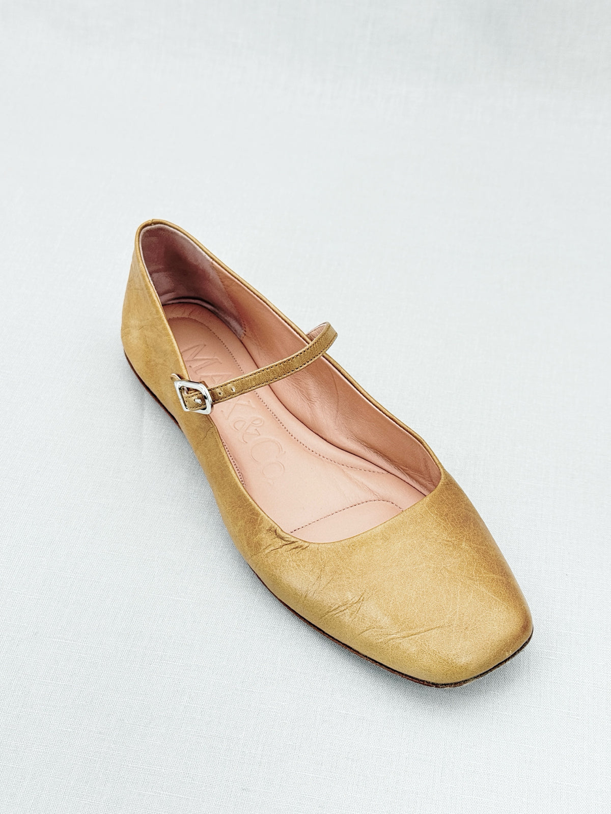 MAX & CO Mary Jane Beige Size EU 37 Ballet Flats