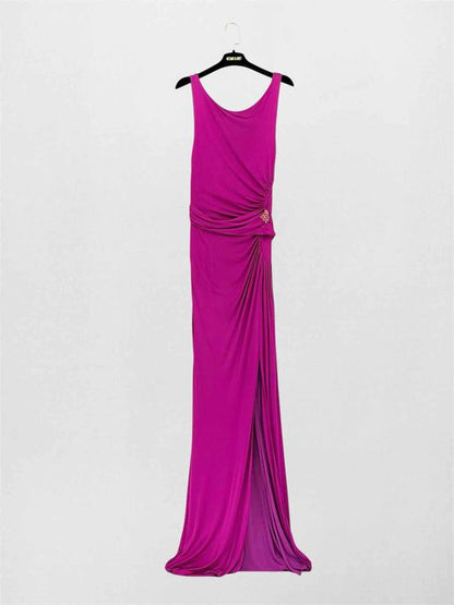 ROBERTO CAVALLI Fuchsia Size Medium Long Dress