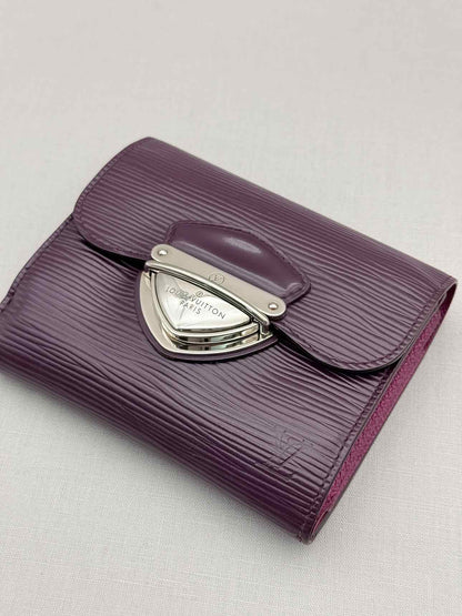 LOUIS VUITTON Purple Compact Wallet